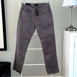 Banana Republic NWT 30x30, charcoal grey, straight leg pants.